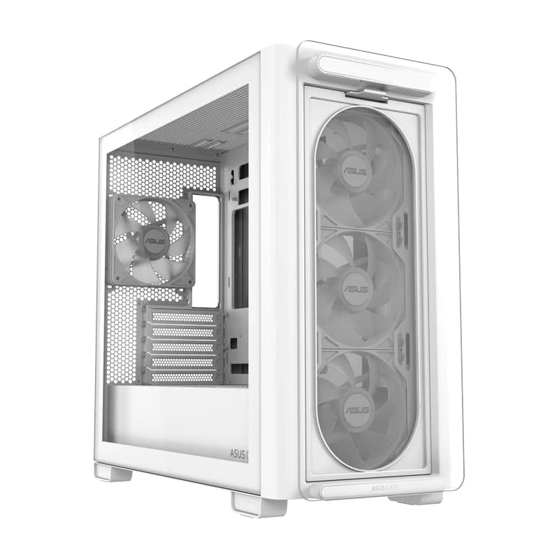 کیس گیمینگ ایسوس A23 PLUS White Edition — تصویر ۲