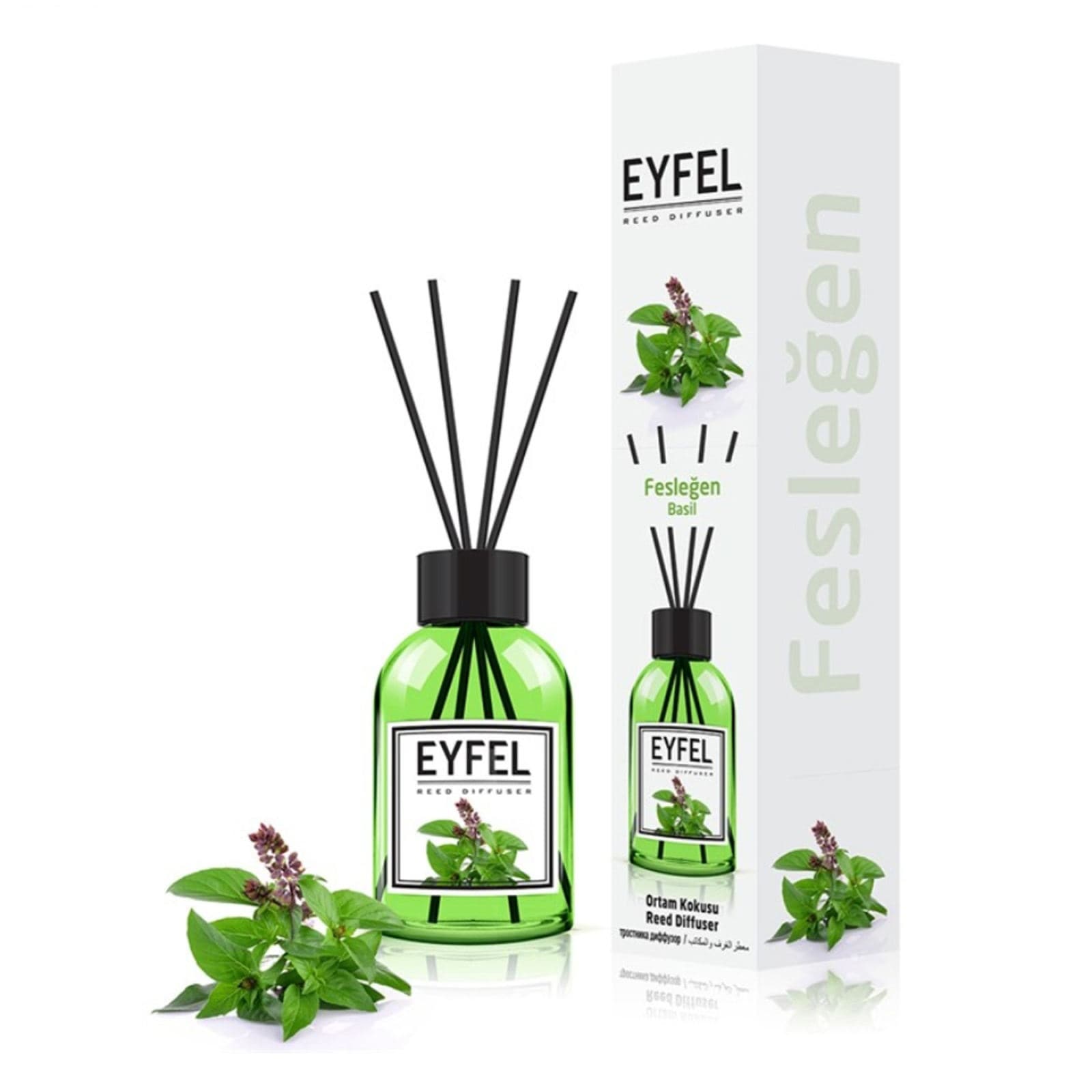 خوشبوکننده هوا ایفل EYFEL مدل Basil حجم 110 میل — تصویر ۲