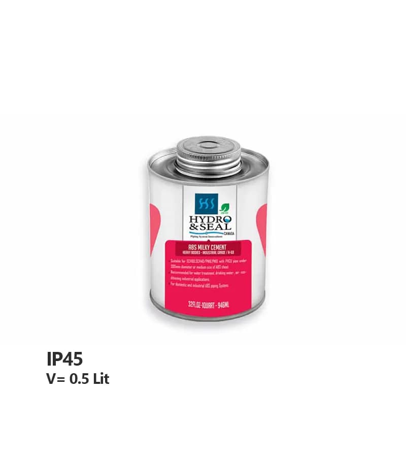 چسب UPVC هیدرو اند سیل مدل Solvent Cement IP-45