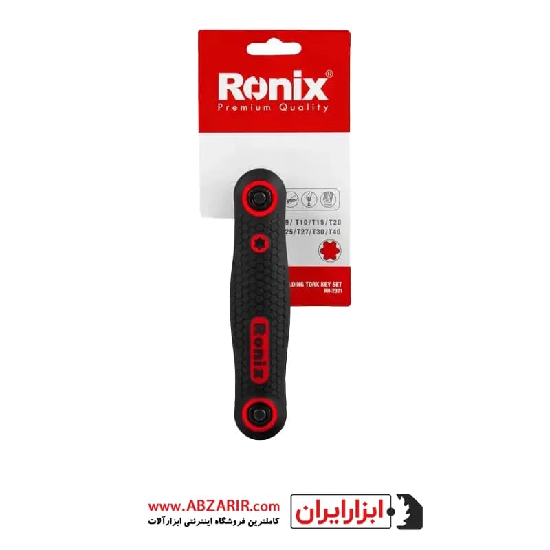 مجموعه 8 عددی آچار آلن ستاره ای چاقویی رونیکس مدل RH-2021 — تصویر ۱۰
