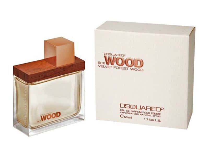 ادکلن زنانه دیسکوارد شی ولوت فورست وود dsquared2 she velvet forest wood