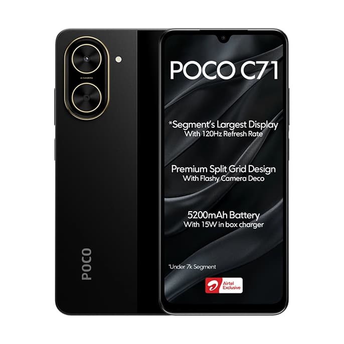 شیائومی مدل Poco C71 ظرفیت 128 گیگابایت رم 4 گیگابایت — تصویر ۳