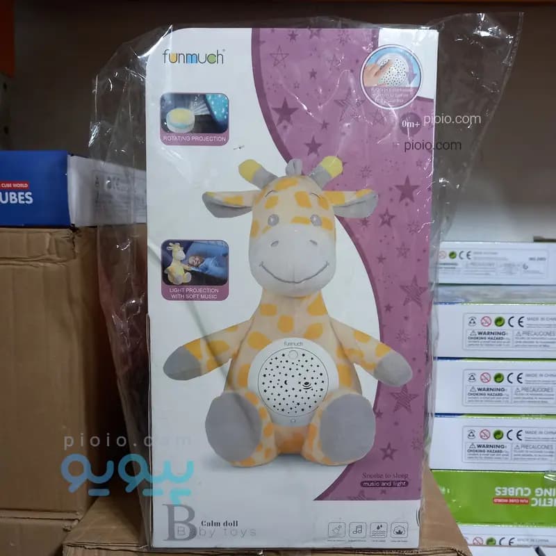 عروسک خواب پولیشی موزیکال و پروژکتوری نوزاد مدل BABY DOLL / Calm Doll — تصویر ۵
