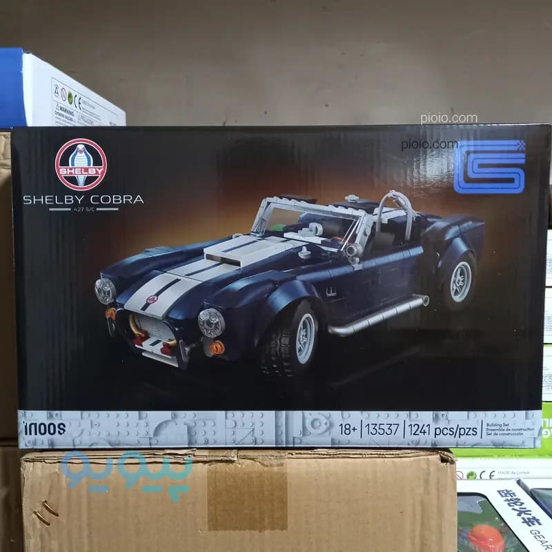لگو خودروی کلاسیک شلبی کبرا مدل SHELBY COBRA 427 S/C