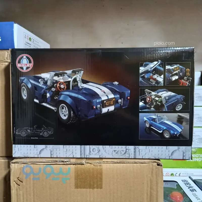 لگو خودروی کلاسیک شلبی کبرا مدل SHELBY COBRA 427 S/C — تصویر ۲