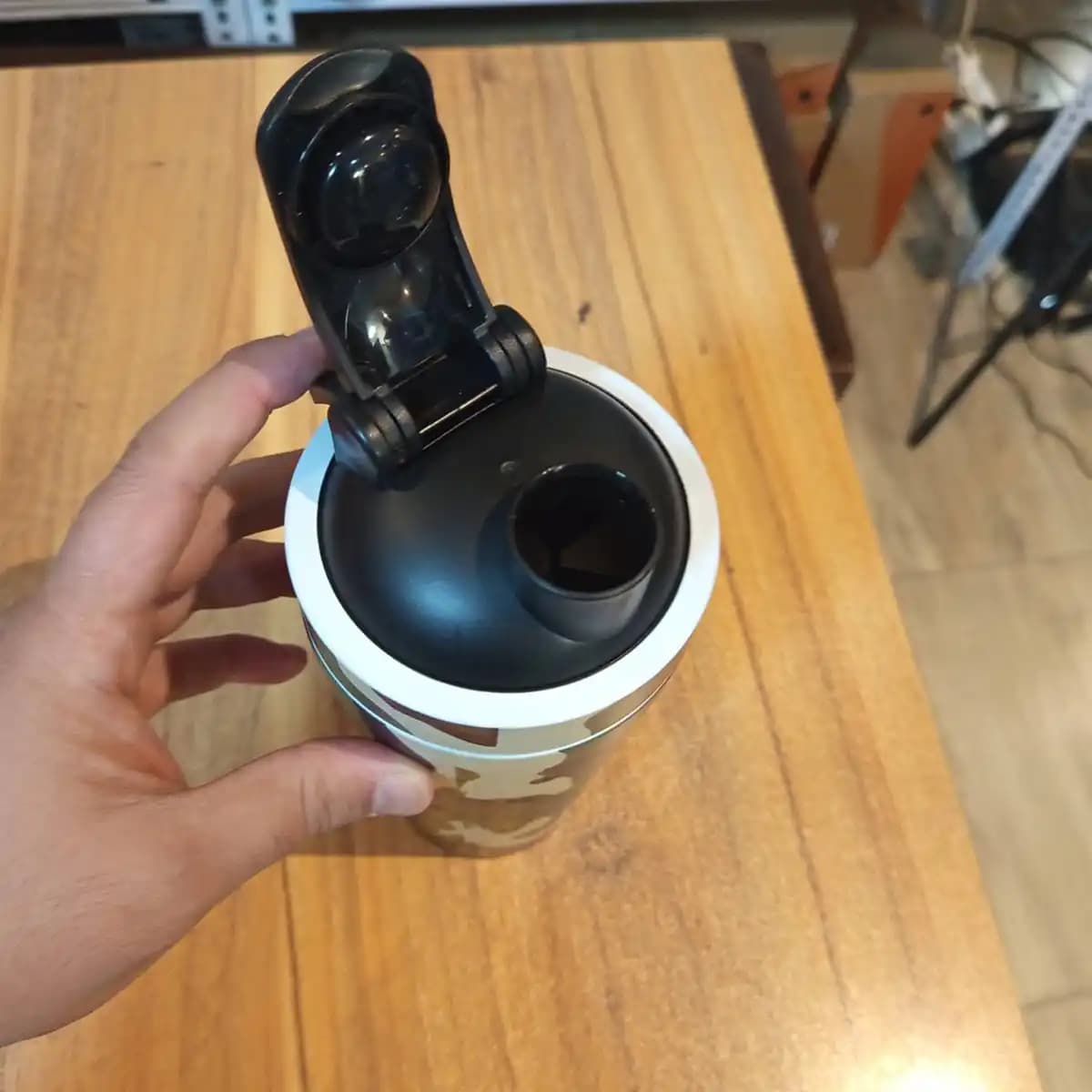 شیکر استیل دو جداره گوریلا ویر Gorilla Wear مدل Army-402P350 — تصویر ۷