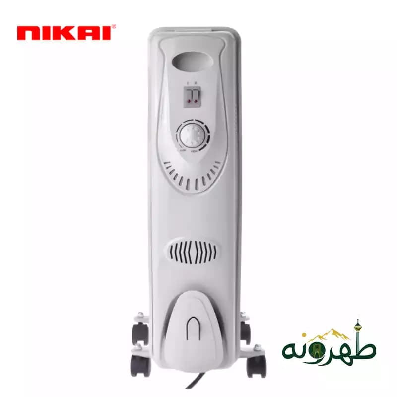 شوفاژ برقی 13 پره نیکای مدل NOH844A NIKAI — تصویر ۳