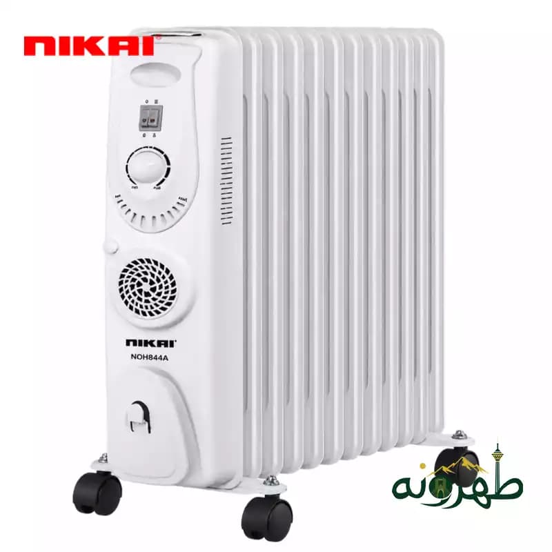 شوفاژ برقی 13 پره نیکای مدل NOH844A NIKAI