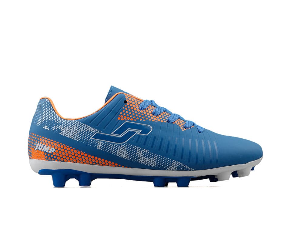 Jump 27881 A Royal/Orange Football Boots
