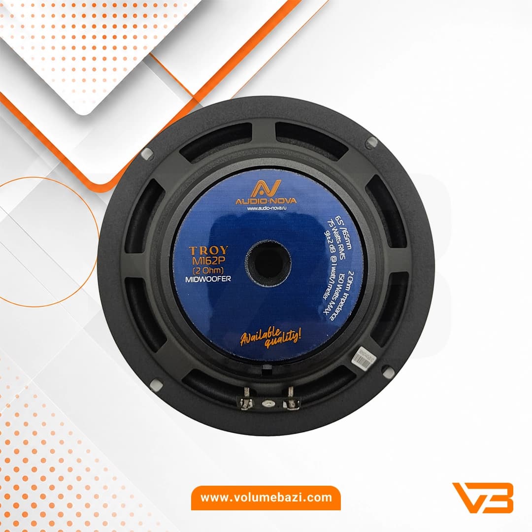 کامپوننت خودرو آدیو نوا مدل Troy CS-162P سایز 6.5 اینچ – بسته دو عددی — تصویر ۳