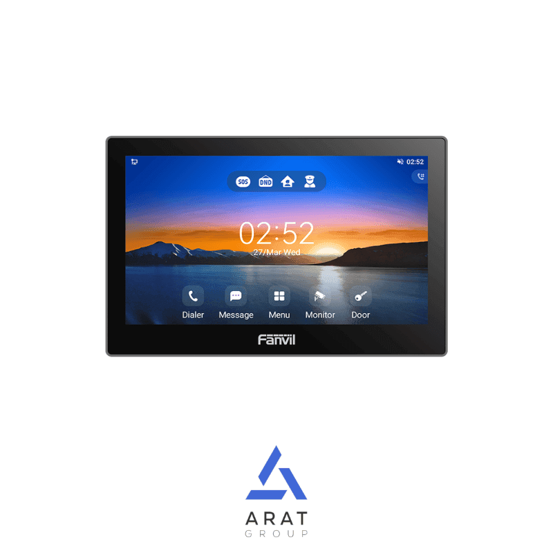 پنل اینترکام اندرویدی تحت شبکه فنویل مدل Fanvil i505