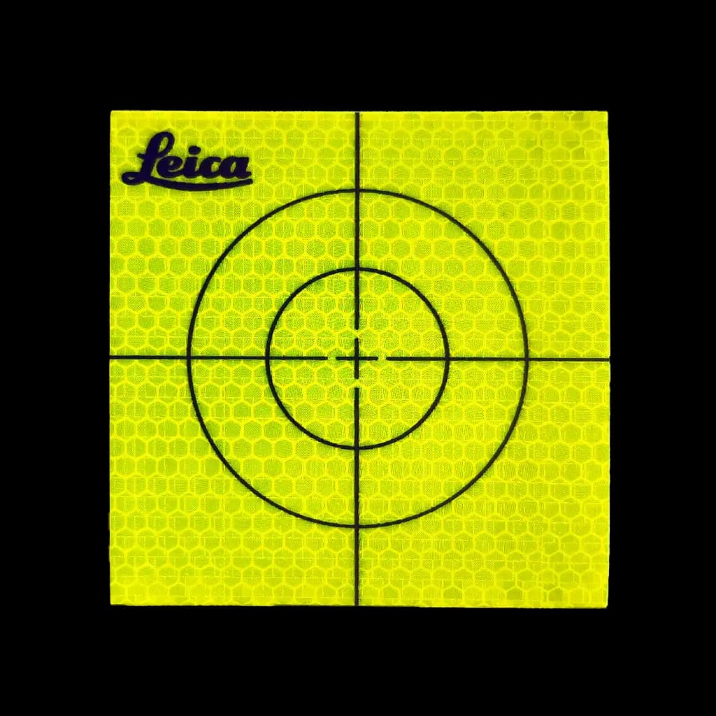 رفلکتور شیت (تیپ) منشور برچسبی لایکا Leica Reflector Sheet 4cm – سایز 4*4