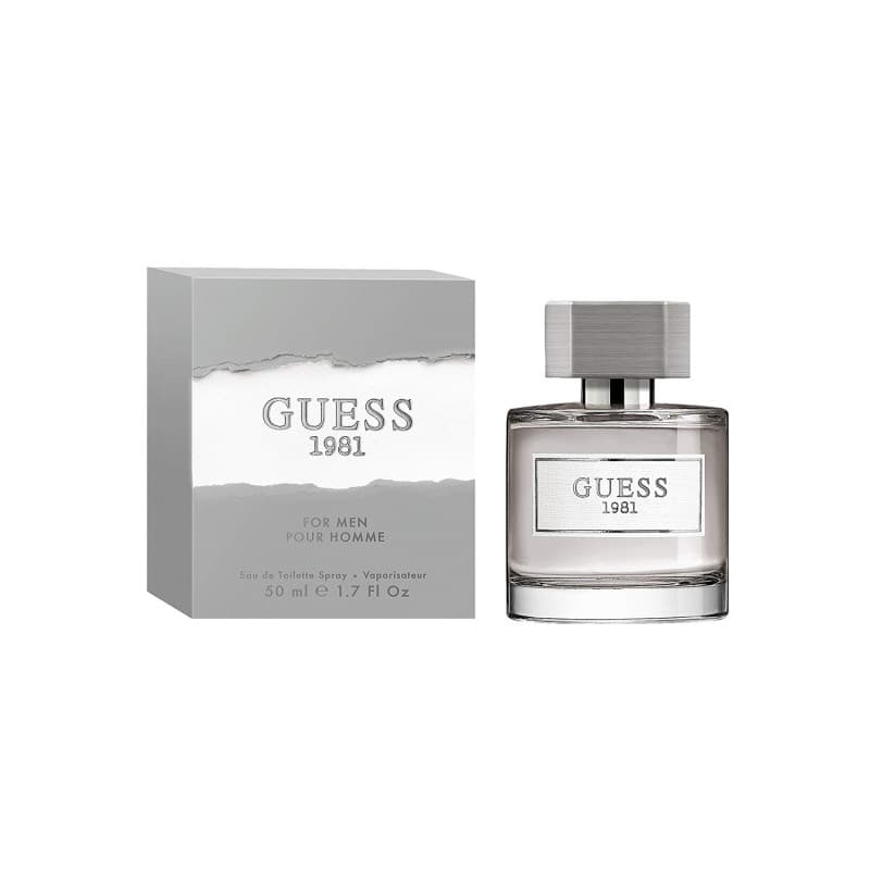 ادو تویلت مردانه گس مدل گس ۱۹۸۱ فور من Guess 1981 for Men حجم ۱۰۰ میلی لیتر | Guess 1981 Eau De Toilette For men 100 ml
