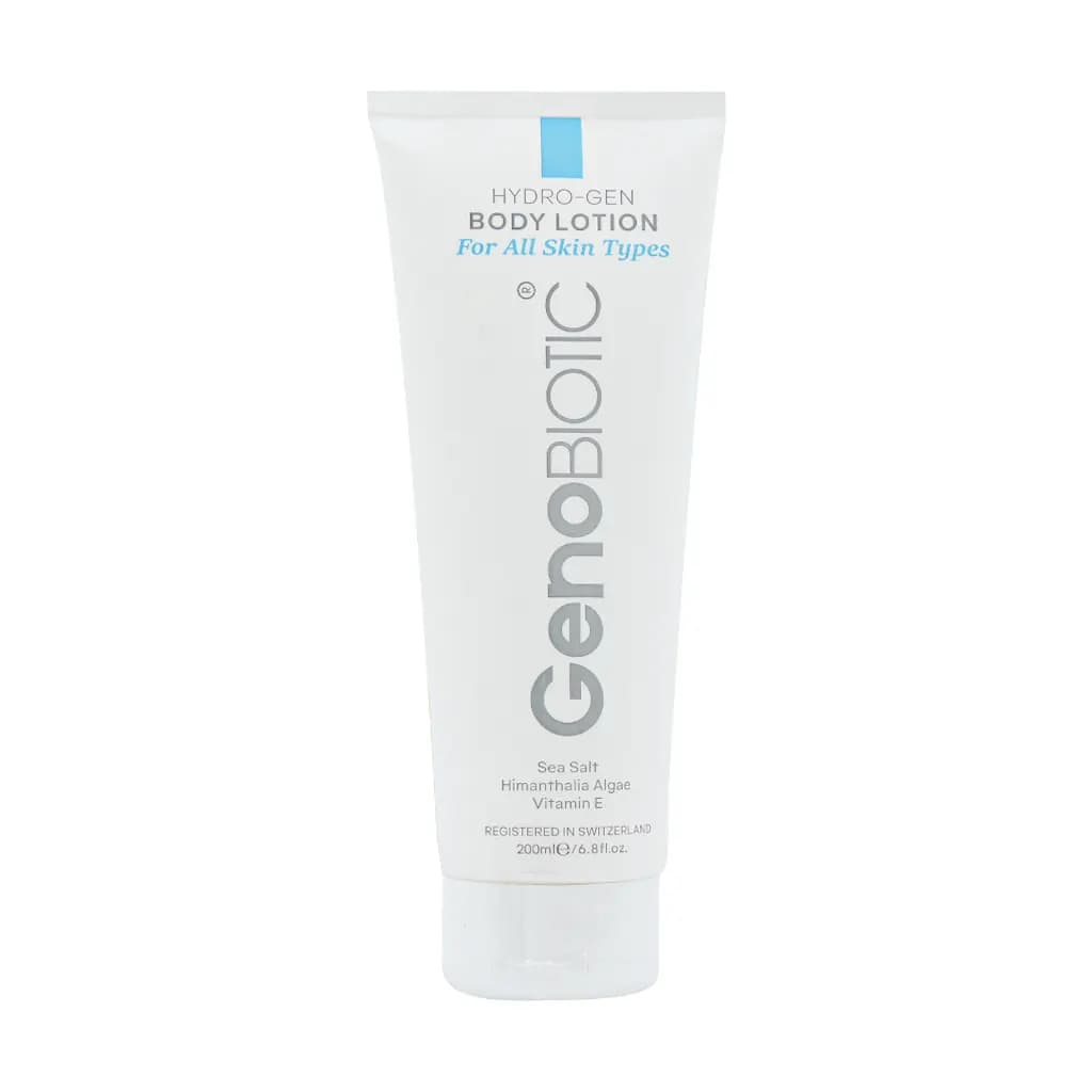 لوسیون بدن انواع پوست 200ml ژنوبایوتیک Geno Biotic