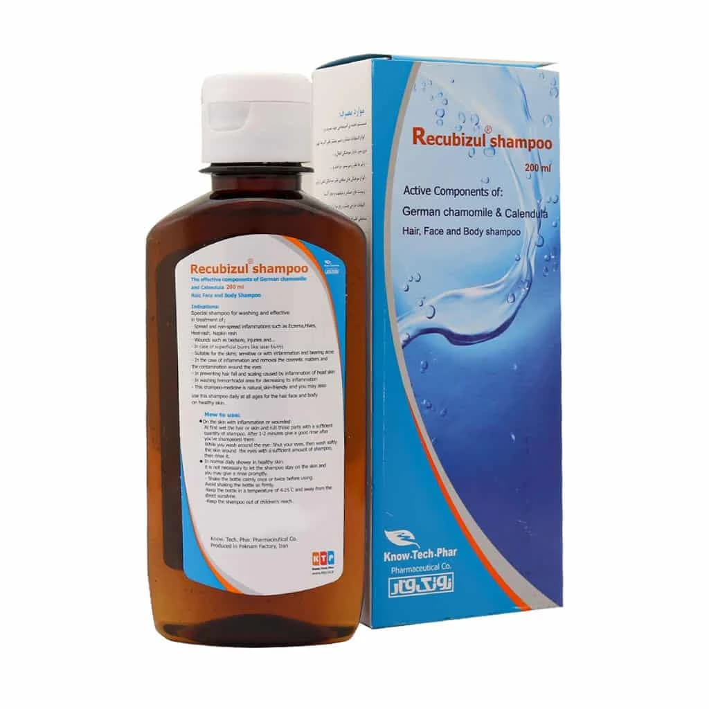 شامپو رکوبیزول نوتک فار 200 میلی لیتر (Know Tech Phar Recubizul Shampoo)