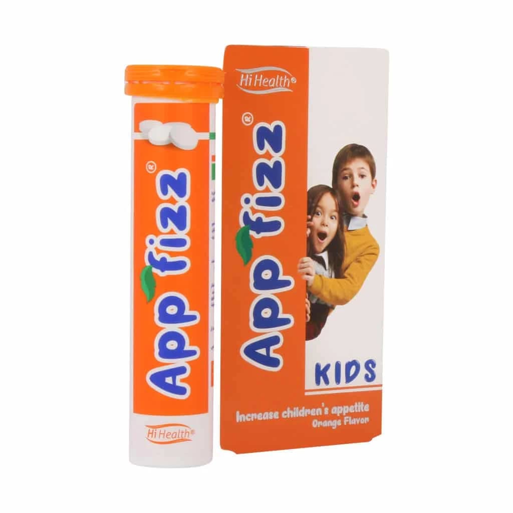قرص جوشان اپ فیز های هلث با طعم پرتقال 20 عدد (Hi Health App Fizz)