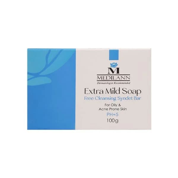 شوینده غیر صابونی پوست چرب و آکنه ای 100گرم مدیلن Medilan