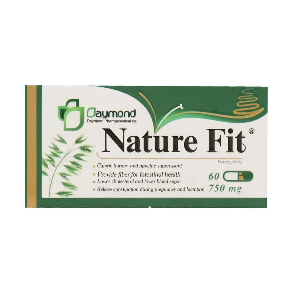 کپسول نیچرفیت دیموند 60 عدد (Daymond Pharmaceutical Nature Fit) — تصویر ۳