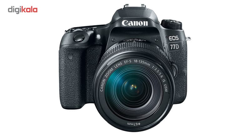 دوربین دیجیتال کانن مدل EOS 77D به همراه لنز 18-135 میلی متر IS USM — تصویر ۵