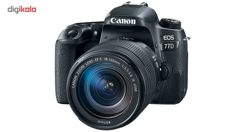 دوربین دیجیتال کانن مدل EOS 77D به همراه لنز 18-135 میلی متر IS USM — تصویر ۳