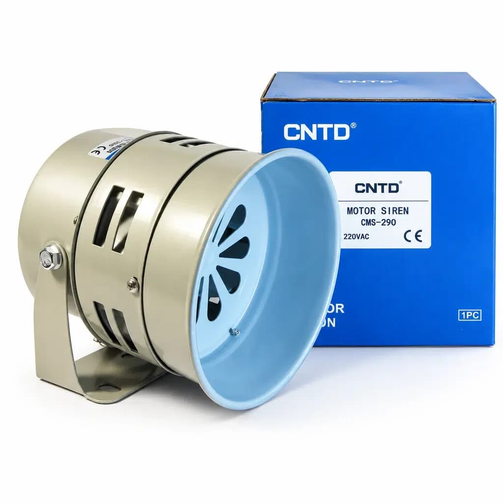 آژیر بادی (شیپوری) صنعتی CNTD مدل CMS-290 ولتاژ ۲۲۰ ولت