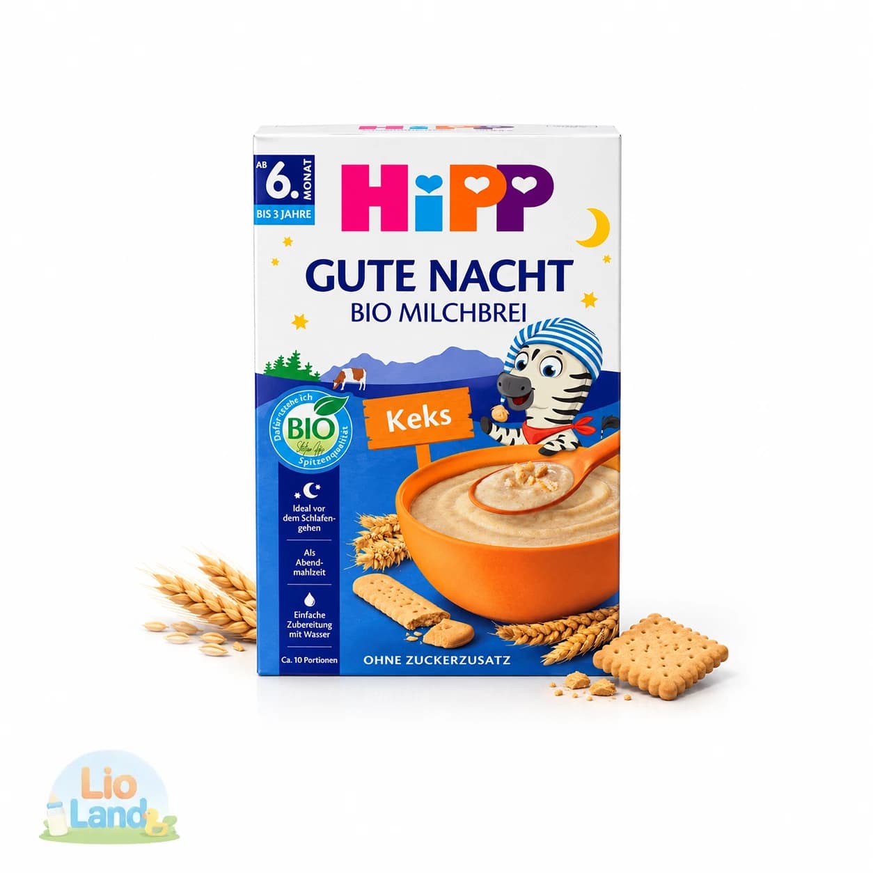 سرلاک غلات و بیسکوییت هیپ | HIPP