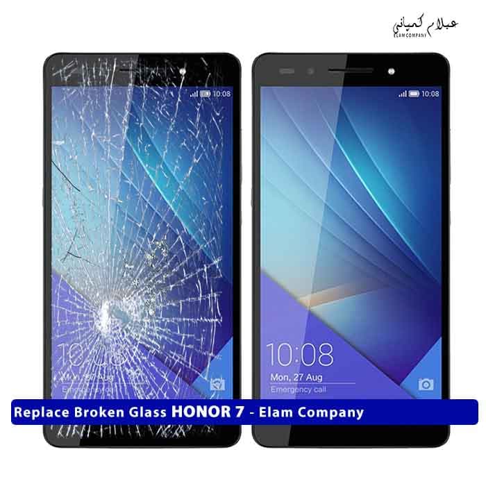 تعویض گلس تاچ ال سی دی آنر HONOR 7 – ضمانتی و بدون ریسک