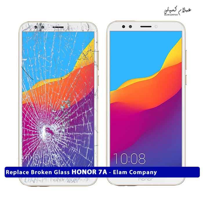 تعویض گلس تاچ ال سی دی آنر HONOR 7A – ضمانتی و بدون ریسک