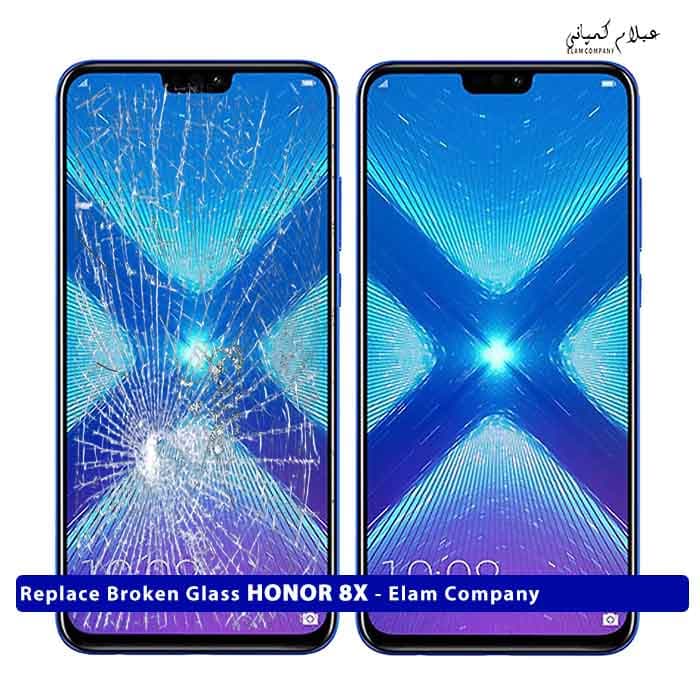 تعویض گلس تاچ ال سی دی آنر HONOR 8X – ضمانتی و بدون ریسک
