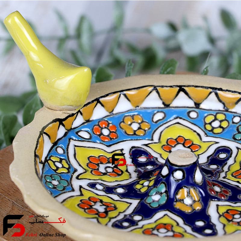 جا عود مینا کاری سفال — تصویر ۷