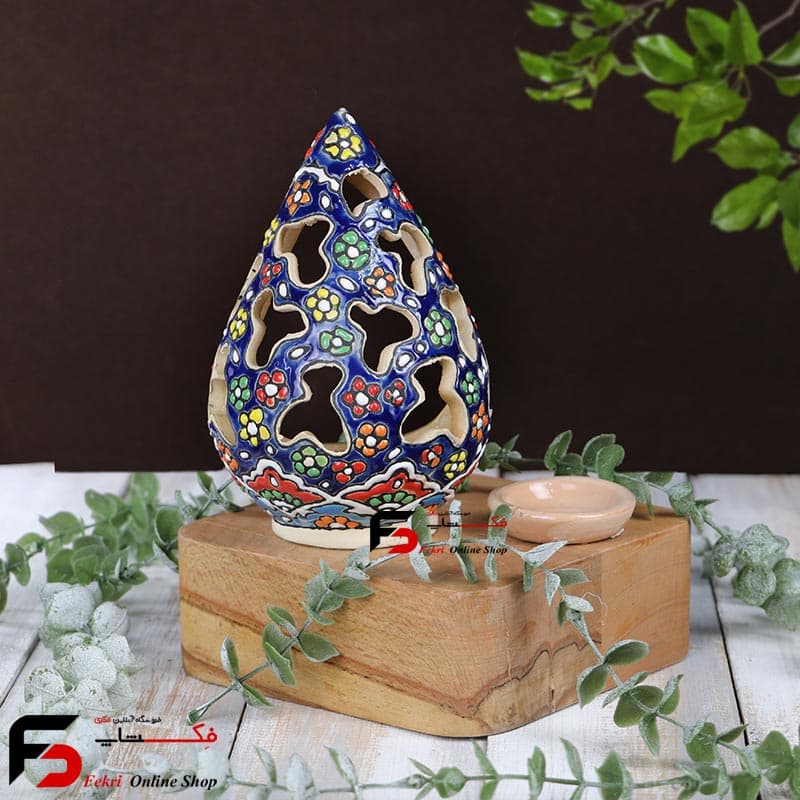 وارمر اشکی مینا کاری سفالی — تصویر ۴