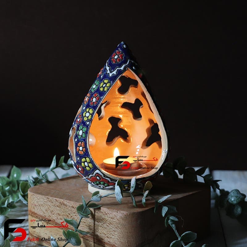وارمر اشکی مینا کاری سفالی — تصویر ۶