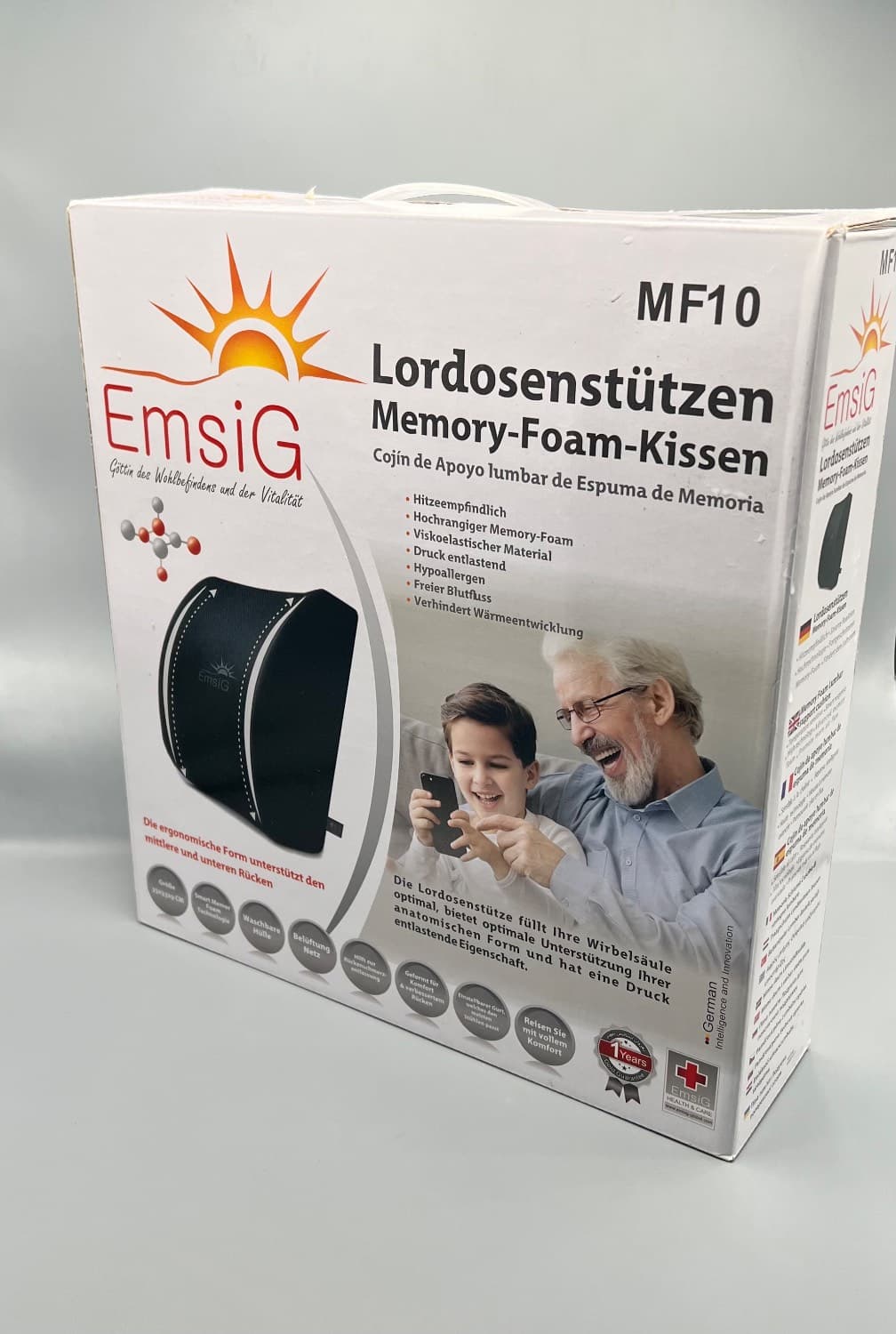 پشتی طبی EmsiG مدل MF10 — تصویر ۲