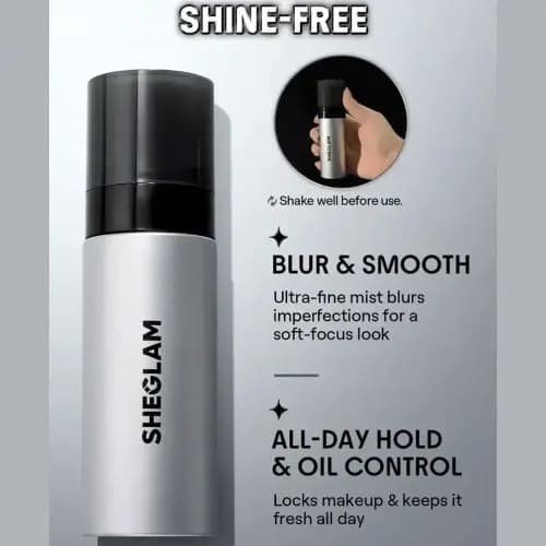 اسپری فیکس شیگلم مدل کمرا SHEGLAM — تصویر ۳