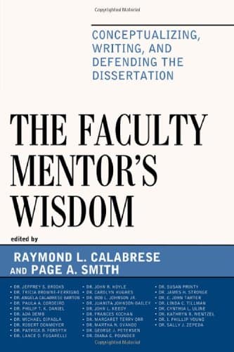 کتاب The Faculty Mentor’s Wisdom: Conceptualizing, Writing, and Defending the Dissertation نسخه کامل