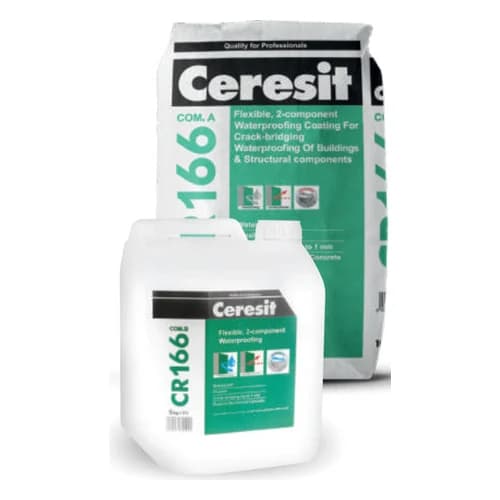 عایق دوجزئی پایه سیمان هنکل سرزیت مدل CR166 (۱۰+۵ کیلوگرمی)