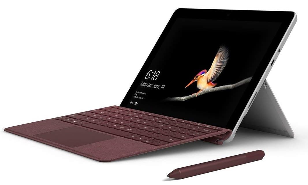 لپتاپ استوک Microsoft Surface Go1 Pentiom نسل 4 رم 4 گیگابایت SSD 64 گیگابایت گرید A — تصویر ۲