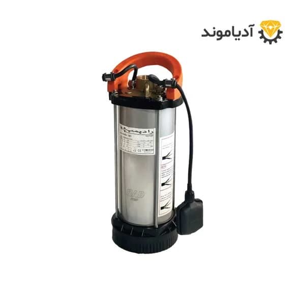 پمپ کفکش شناور ۲ اینچ ۷۰ متری راد پمپ مدل 10SS07-181 فلوتردار