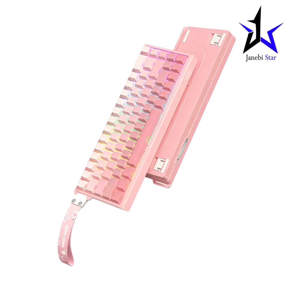 کیبورد گیمینگ Onikuma مدل G69 Pink — تصویر ۴