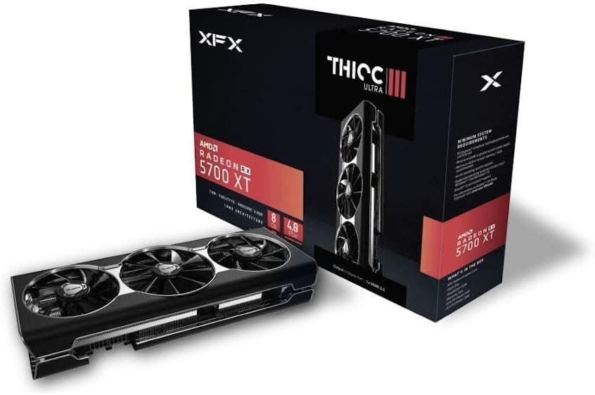 کارت گرافیک ایکس اف ایکس مدل RX 5700 XT THICC III Ultra 8GB استوک — تصویر ۵