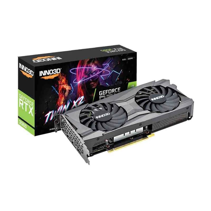 کارت گرافیک INNO3D RTX 3060 Ti 8GB استوک — تصویر ۴