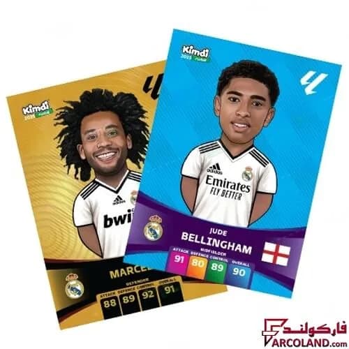 کیمدی کارت فوتبال هیرو مدل Heroes 2025 بسته 6 عددی — تصویر ۲