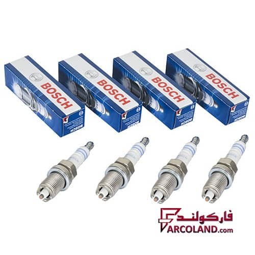 شمع موتور خودرو بوش BOSCH دو پلاتین مدل FLR8LDCU مناسب آردی