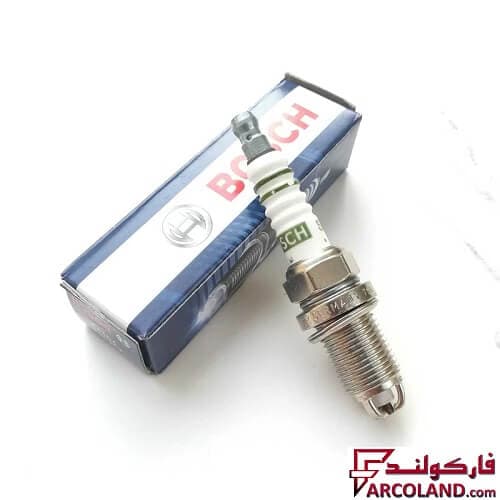 شمع موتور خودرو بوش BOSCH سه پلاتین مدل F7LTCR مناسب پژو 405 — تصویر ۲