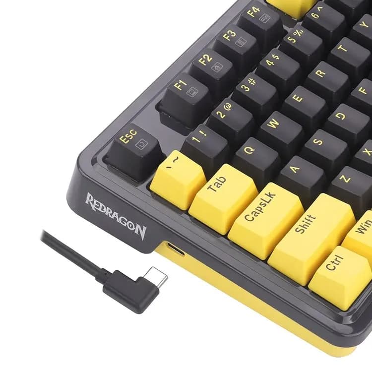 کیبورد با سیم/بی سیم ReDragon K649PY Elf — تصویر ۳