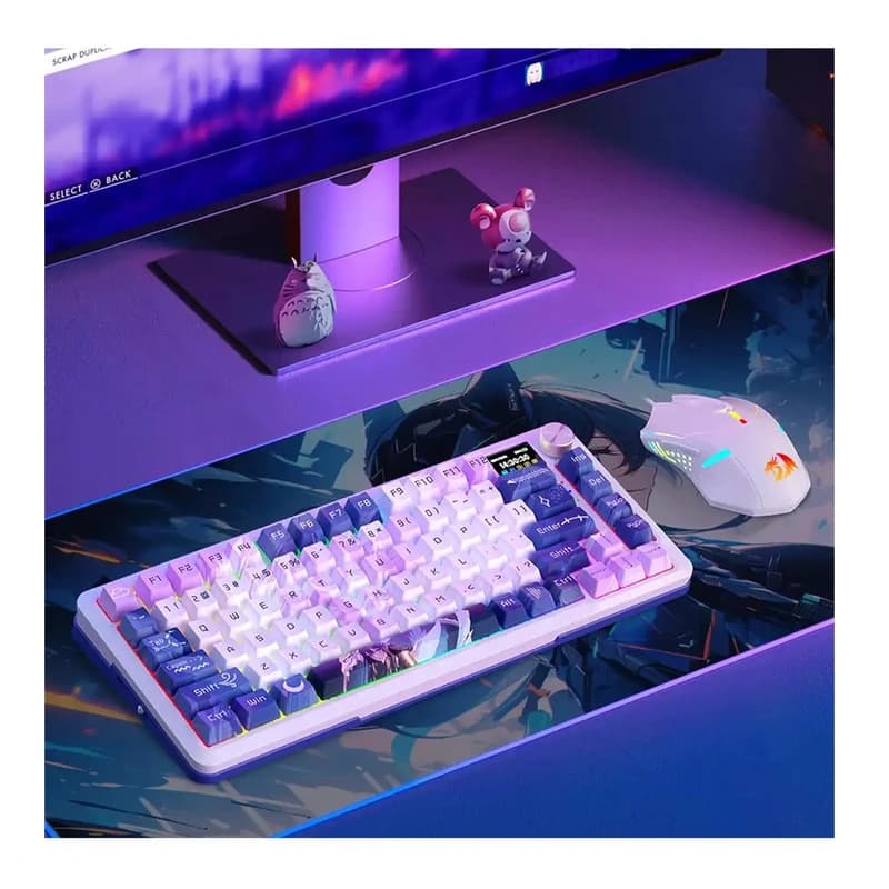 کیبورد با سیم/بی سیم RedDragon K708AK PRO — تصویر ۳