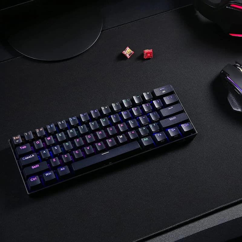 کیبورد با سیم/بی سیم Redragon DRACONIC K530 PRO — تصویر ۴