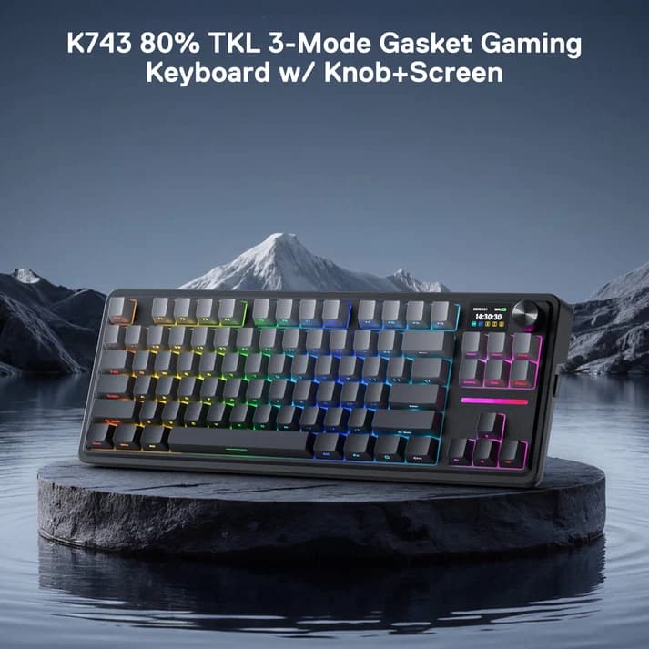 کیبورد با سیم/بی سیم Redragon K743SP — تصویر ۳