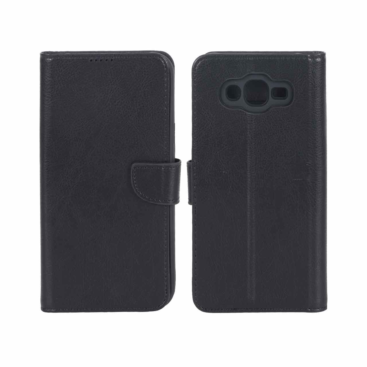 کیف چرمی موبایل مگنتی محافظ لنزدار KRF مدل Xiaomi Redmi Note 13 Pro Plus 5G – طوسی — تصویر ۲