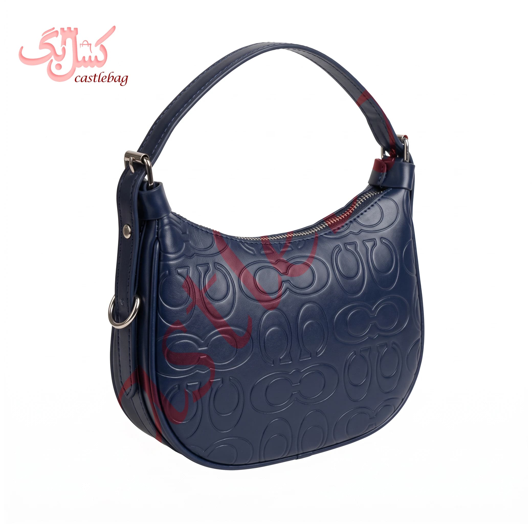 کیف زنانه چرم مدل کوچ بلمو کد 000029 — تصویر ۲